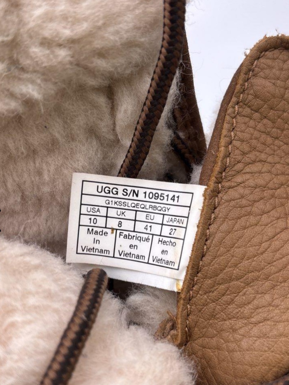 UGG Adirondack III boots in Chestnut - Picture 4 of 4